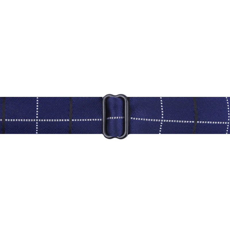 2Pcs Men's British Style Plaid Pattern Bow Tie Set - Image 5