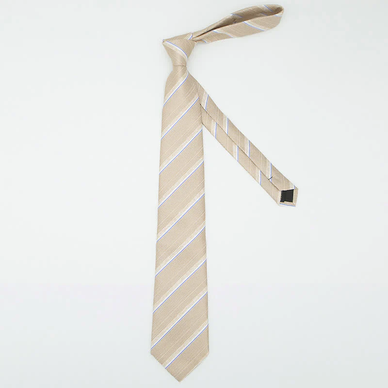 3Pcs Men's Casual Striped Office Accessory Necktie Set - Image 14