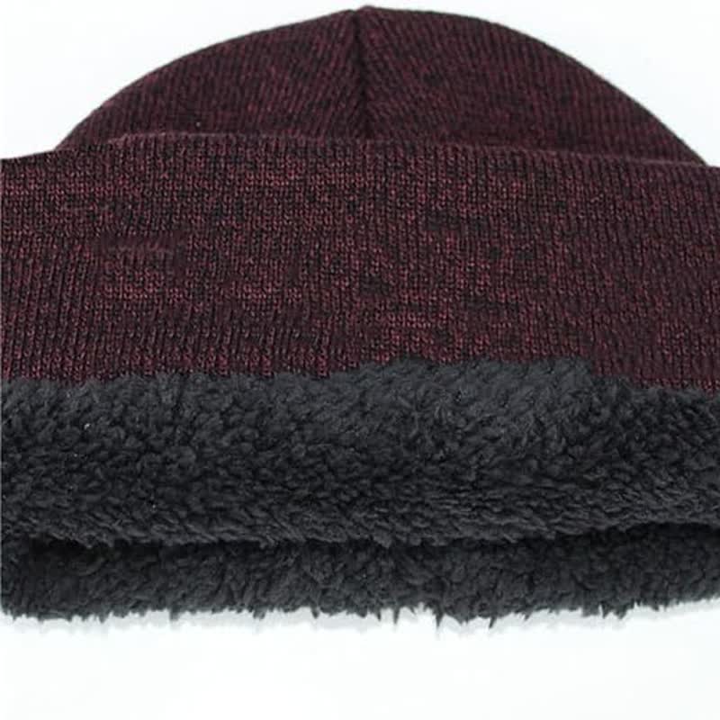 3Pcs Warm Beanie Hat Scarf Touchscreen Gloves Set - Image 8