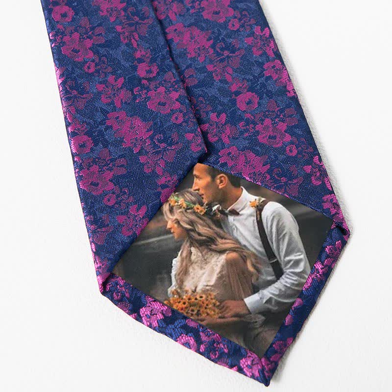 4Pcs Men's Classic Formal Pocket Squares Necktie Set - Image 4
