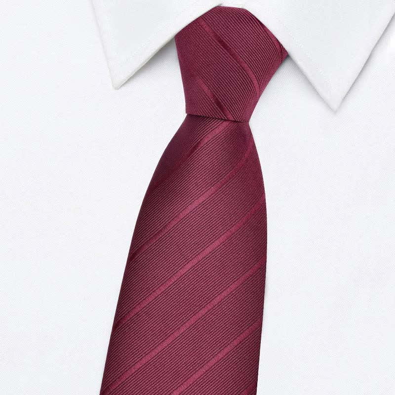 5Pcs Men's Twilled Necktie Rose Brooch Bow Ties Gift Box - Image 4