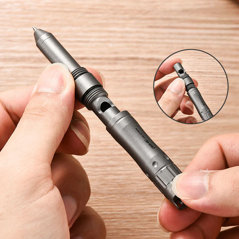 Alloy EDC Tool Lifeguard Writing Touchscreen Tactical Pen - Image 4