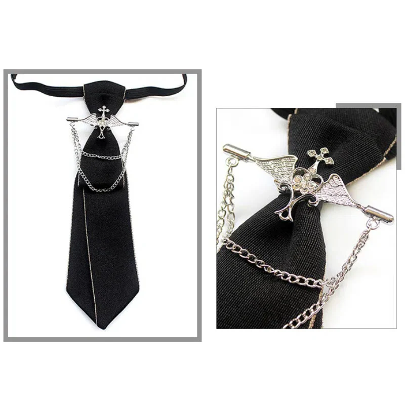 Angel Pre-tied Unisex Necktie With Adjustable Band - Image 4