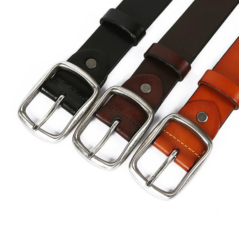 Assorted Round Rivets Decoration Punk Studded Leather Belt - Image 3