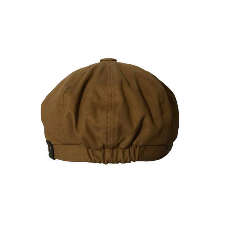 British Newsboy Cotton Octagonal Beret Cap - Image 8