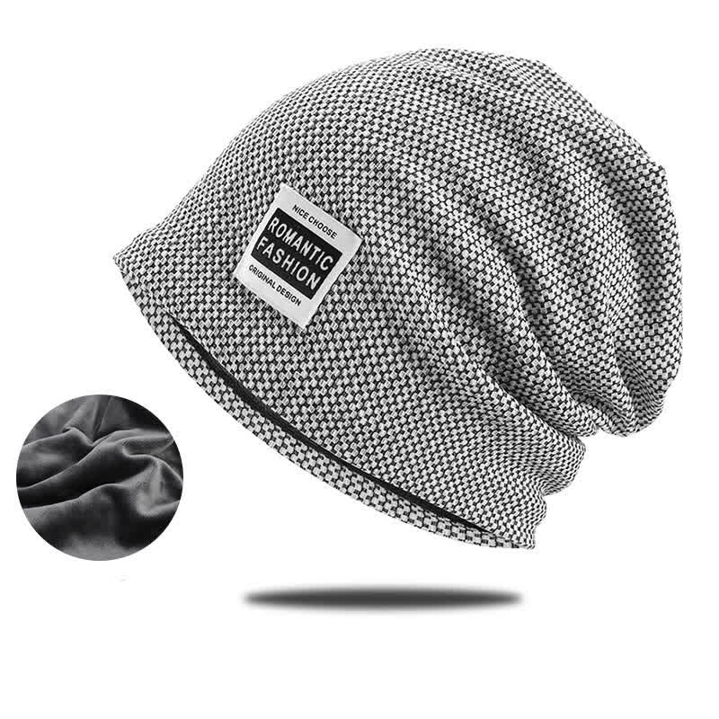 Casual Brimless Stretchable Beanie Knitted Hat - Image 13