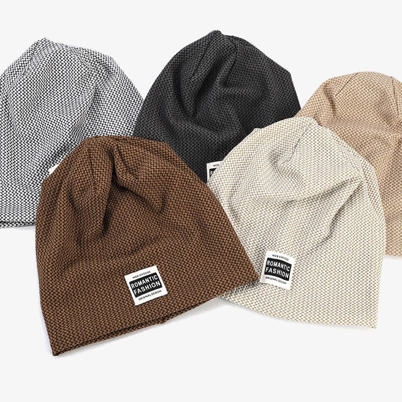 Casual Brimless Stretchable Beanie Knitted Hat - Image 2