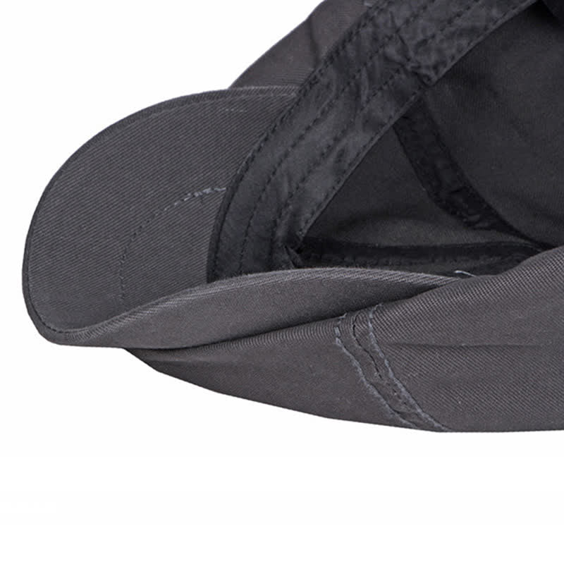Casual Solid Color Cotton Daily Beret Cap - Image 9