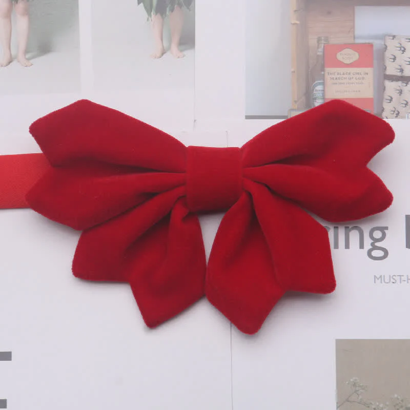 Clearance: Men's Retro Velvet Unique Butterfly Knot Bow Tie
