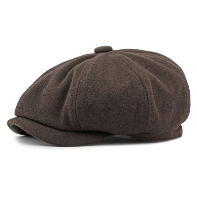 Color Matching Fashion Stitching Newsboy Beret Hat - Image 20