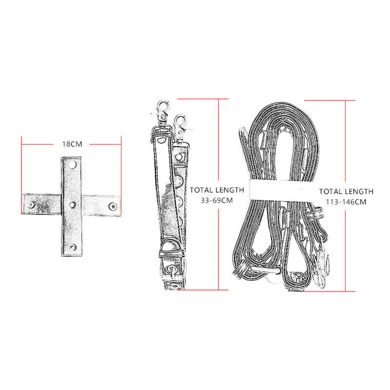 Convertible Skull Design Shoulder Waist Leg Bag - Image 4