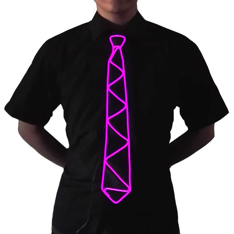 Cool Neon LED Strip Glowing Necktie - Image 10