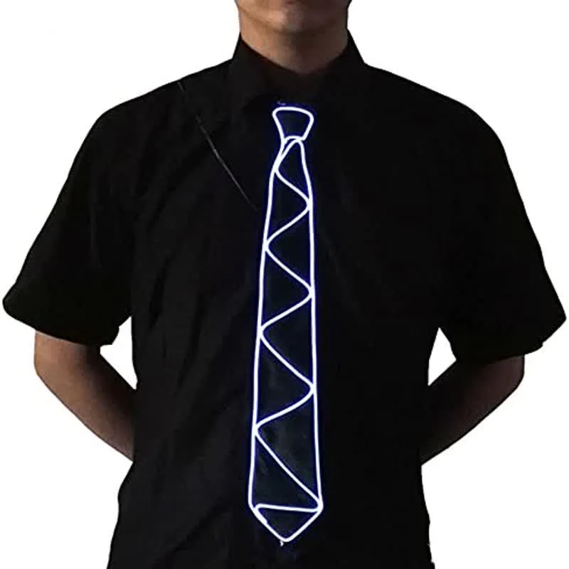 Cool Neon LED Strip Glowing Necktie - Image 12