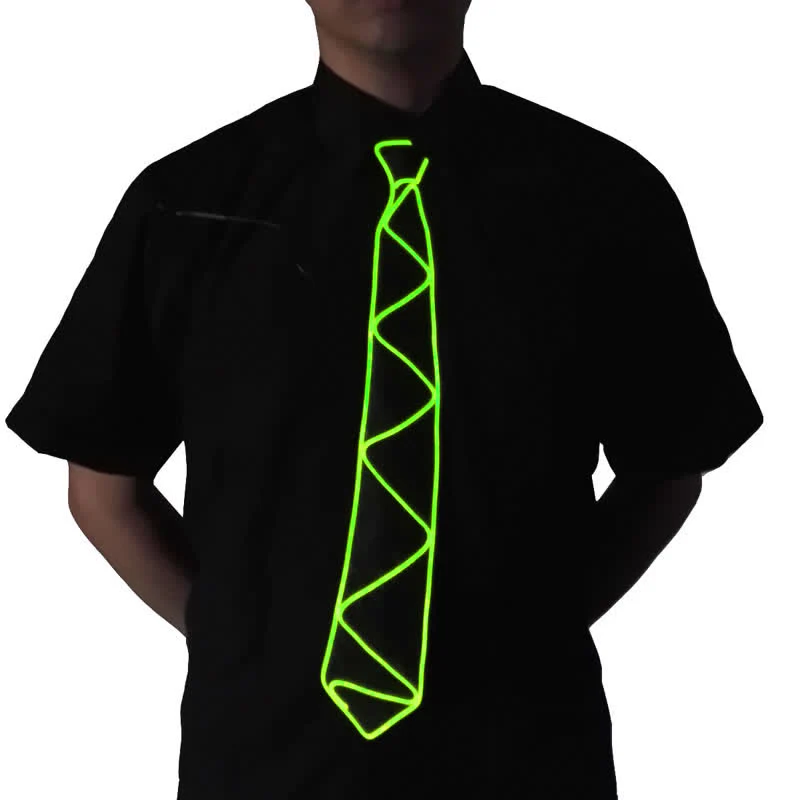Cool Neon LED Strip Glowing Necktie - Image 8