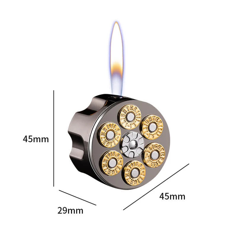 Creative Bullet Magazine Shape Refillable Butane Lighter - Image 8