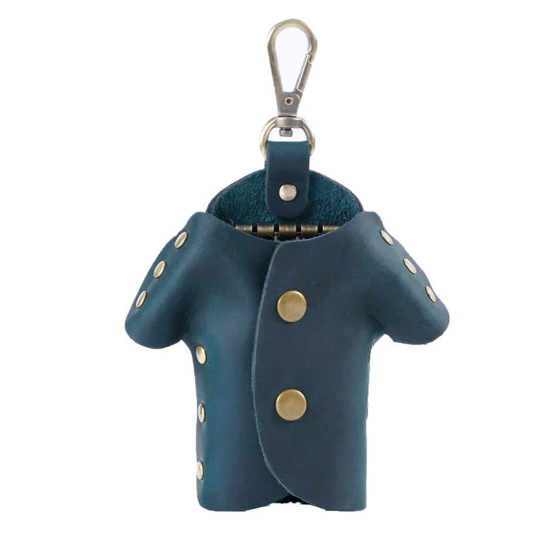 Creative Cute Clothes Shape Leather Key Case - Image 16