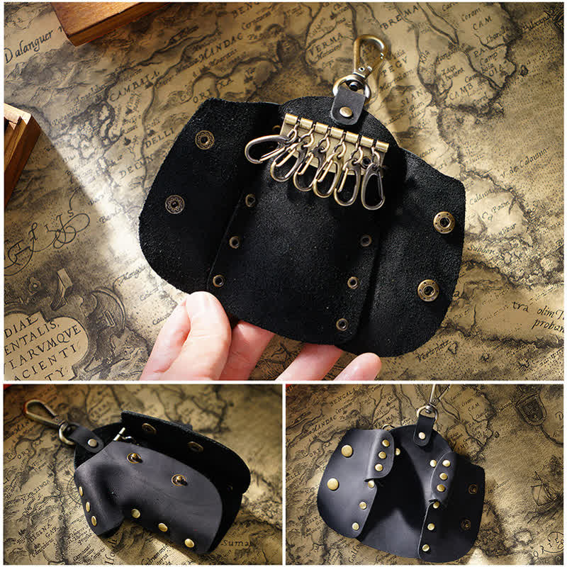Creative Cute Clothes Shape Leather Key Case - Image 7