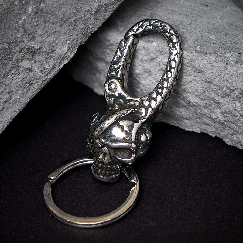 Creative Pirate Skull Captain Metal Keychain - Image 4