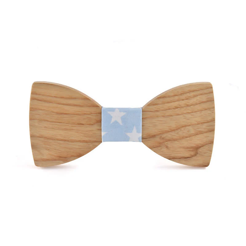 Custom Name Men's Engraved Wedding Wooden Bow Tie - Image 25