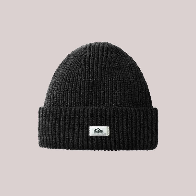 Dome Brimless Face Cover Warm Beanie Knitted Hat - Image 7