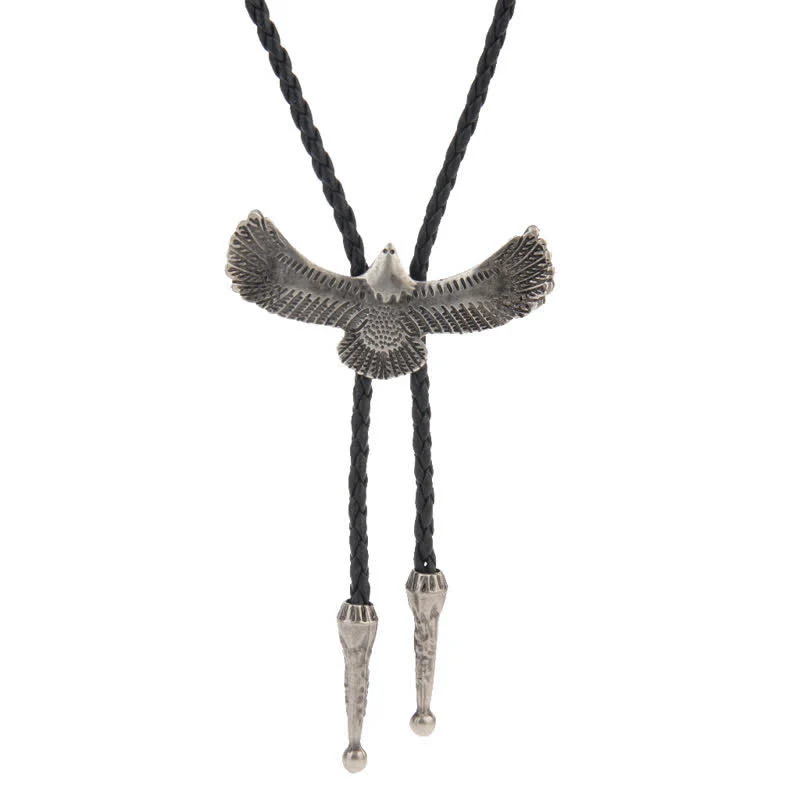 Flying Eagle Animal Western Bolo Tie - Image 20