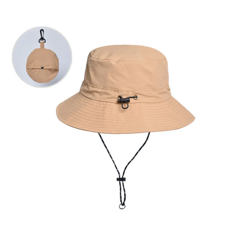 Foldable Anti-UV Protection Camping Mountaineering Bucket Hat - Image 3