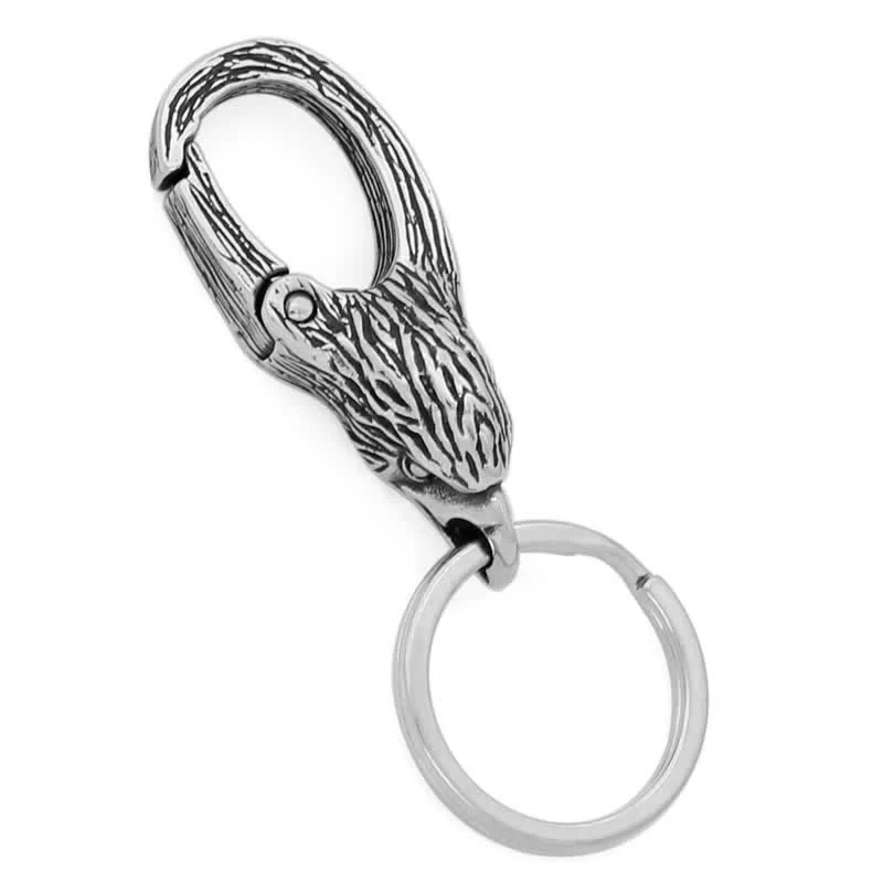Freedom Symbol Eagle Head Viking Keychain - Image 4