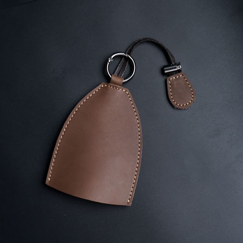 Genuine Leather Storage Bag Pull-out Key Case - Image 3