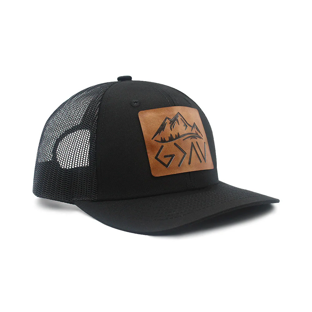 God Is Greater Than The Highs And Lows Adjustable Trucker Hat - Image 4