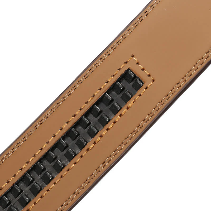 Gold Personalized Gift Idea Custom DIY Automatic Buckle Leather Belt - Image 12