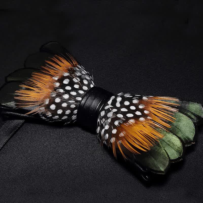 Green Classic Feather Bow Tie Collection Bundle - Image 9