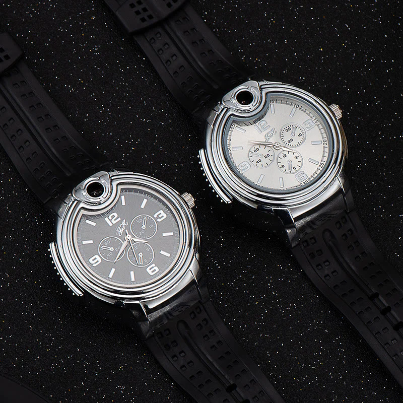 Luxurious Wrist Watch Refillable Butane Lighter - Image 5