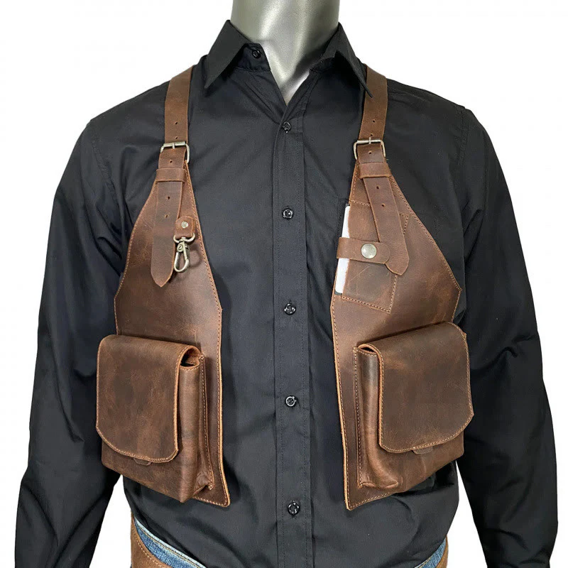 Medieval Style Large-Pocket Wallet Armpit Shoulder Bag - Image 2