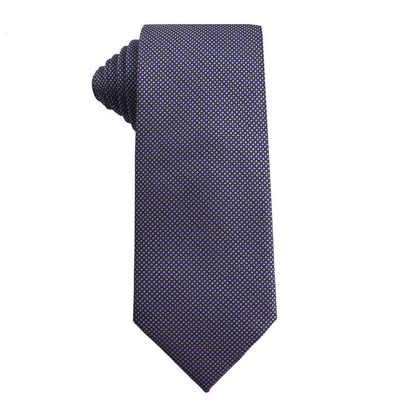 Men's Advanced Navy Blue Series Business Necktie - Image 6