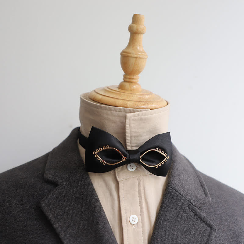 Men's Boldness Golden Eyes Bow Tie - Image 2