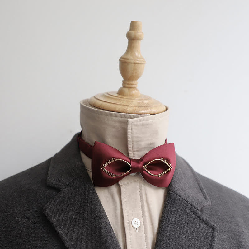 Men's Boldness Golden Eyes Bow Tie - Image 5