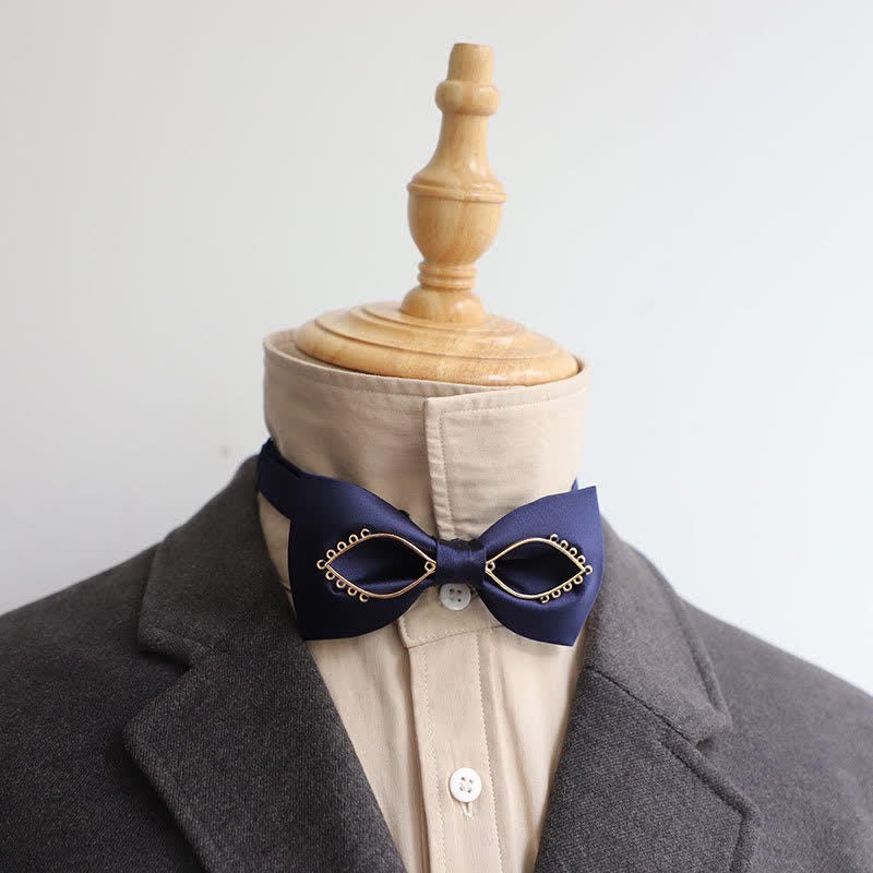 Men's Boldness Golden Eyes Bow Tie - Image 7