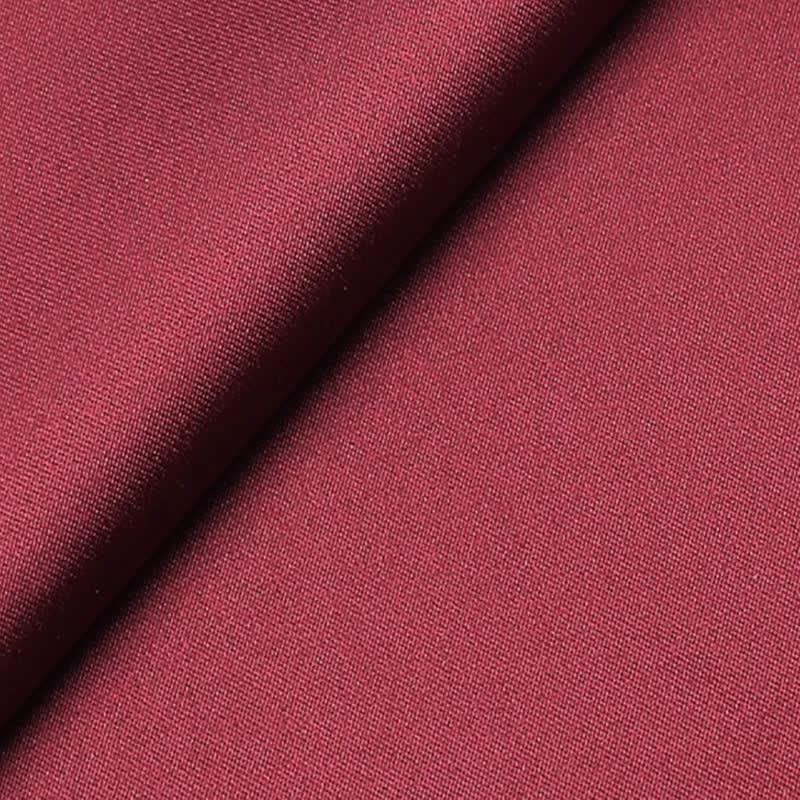 Men's Burgundy Metal Leaves Embellishment Bow Tie - Image 9