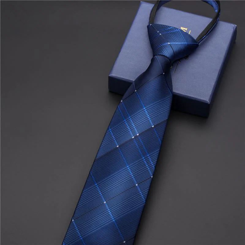 Men's Business Zipper Tie Novelty Necktie - Image 6