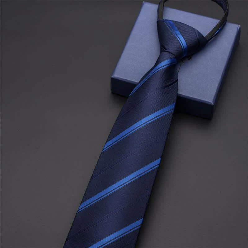 Men's Business Zipper Tie Novelty Necktie - Image 8