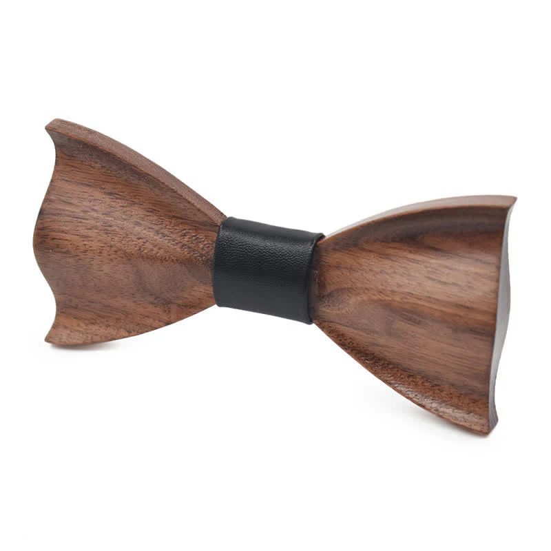 Men's Classic Maple Wooden Bow Tie - Image 7
