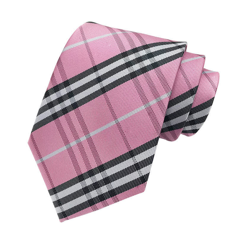 Men's Classic Scottish Plaid Necktie - Image 17