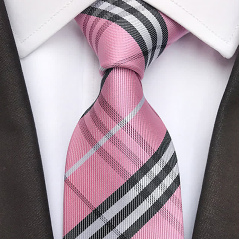 Men's Classic Scottish Plaid Necktie - Image 18