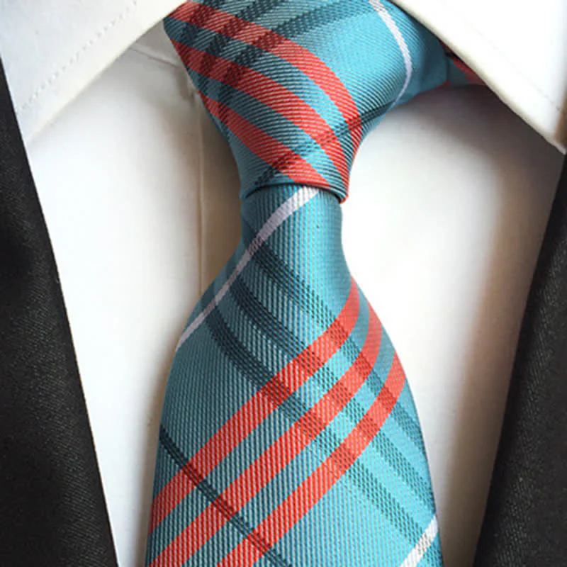 Men's Classic Scottish Plaid Necktie - Image 20