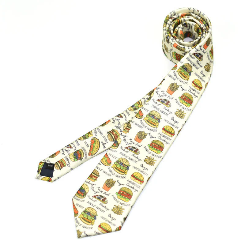 Men's Creative Funny Printed Necktie - Image 10