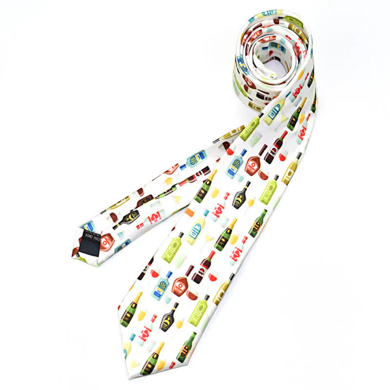 Men's Creative Funny Printed Necktie - Image 20