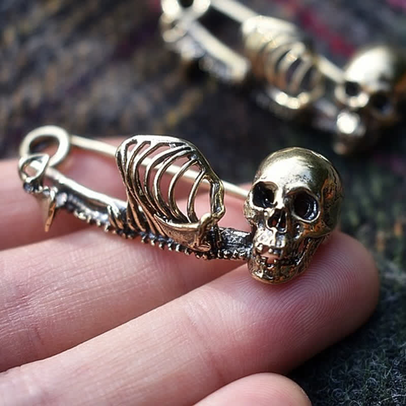 Dark Elegance Mystic Skull Brooch - Image 2