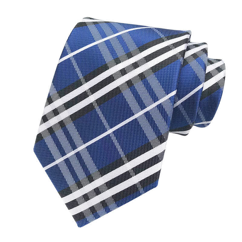 Men's Dashing Scottish Plaid Necktie - Image 11