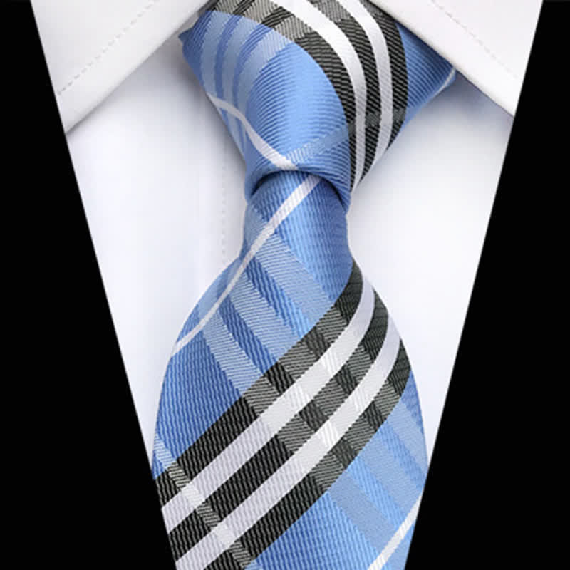 Men's Dashing Scottish Plaid Necktie - Image 8