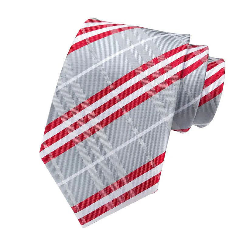 Men's Dashing Scottish Plaid Necktie - Image 9
